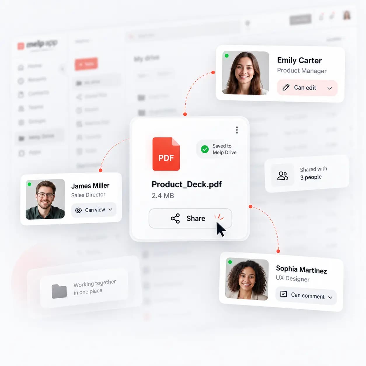 Store and share files with confidence