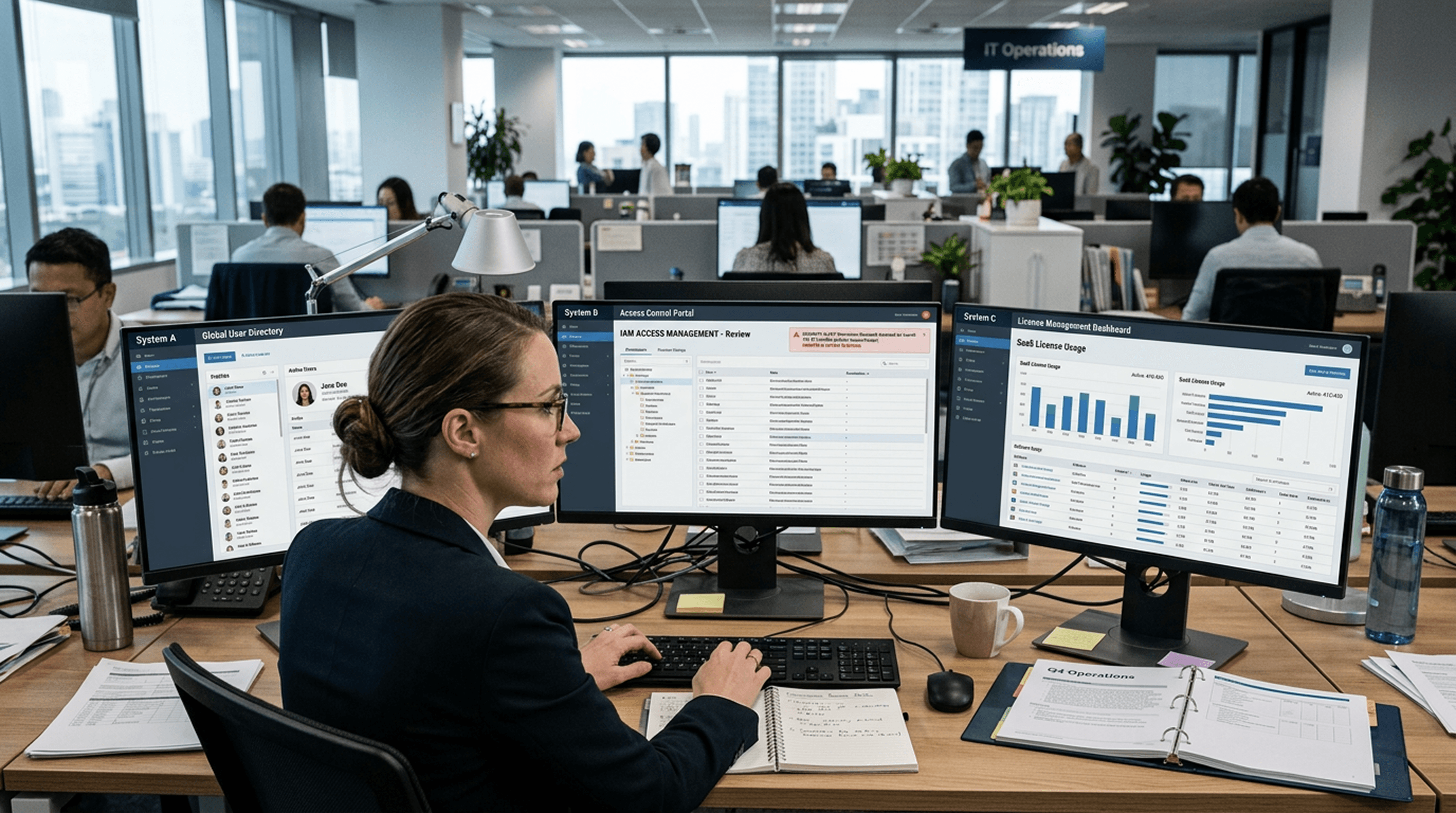 The traditional way of working is chaotic.