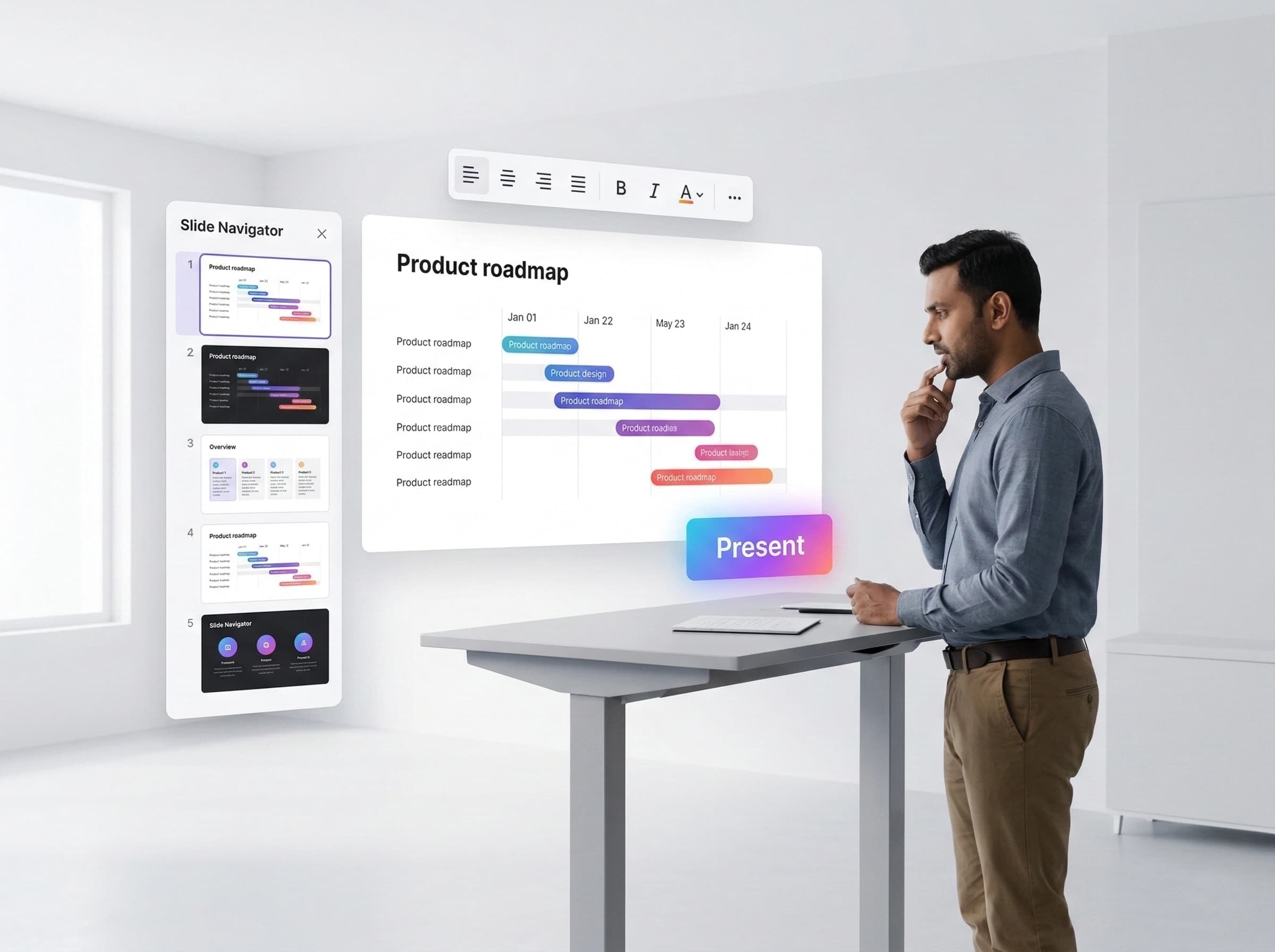 Presentations preview