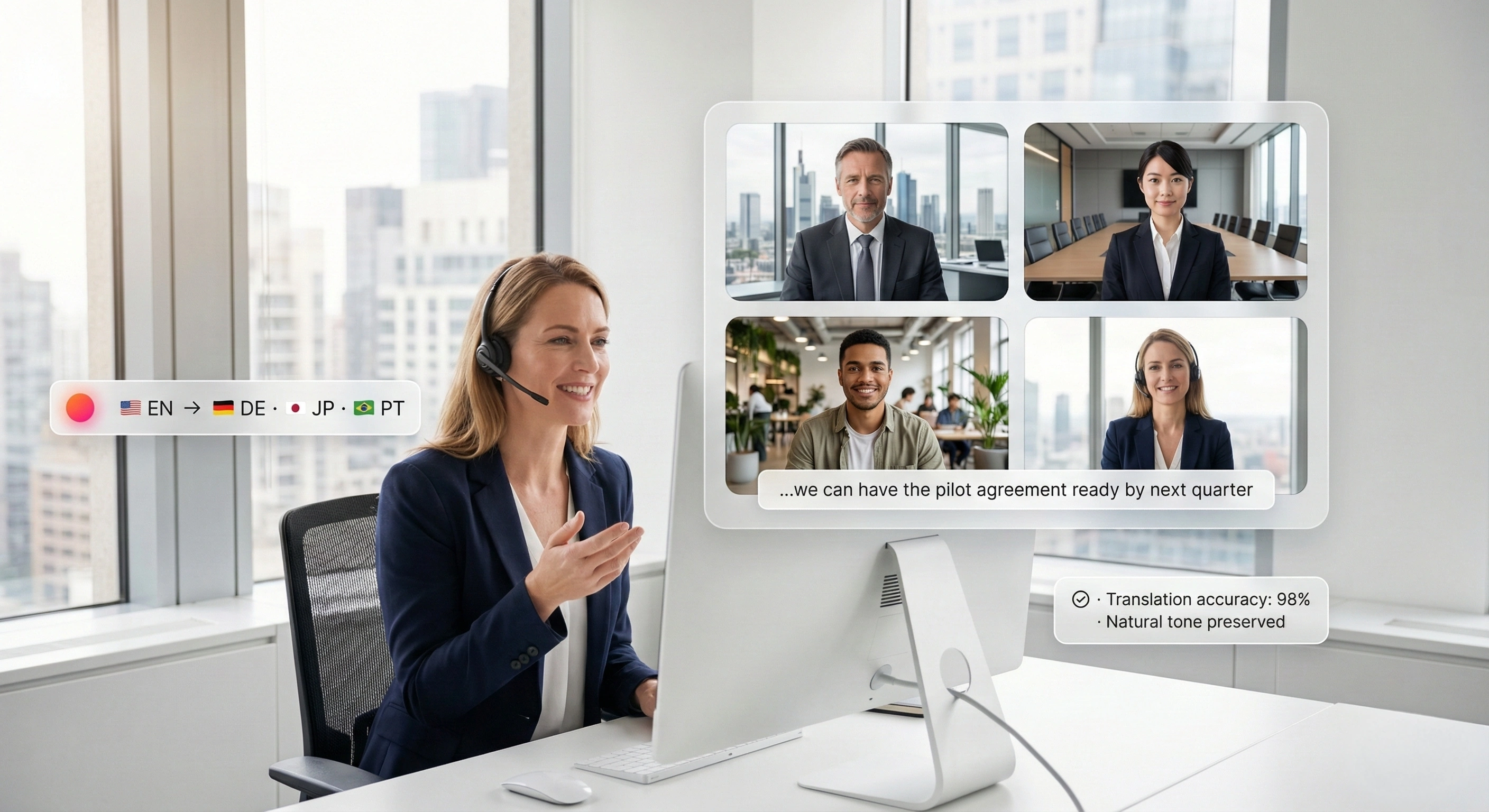 Sell in Any Language with Real-Time Translation